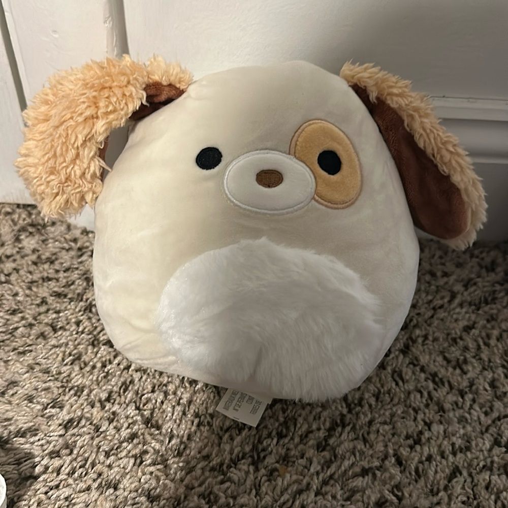 Squishmallows Harrison Puppy 7” (tag detached but included)